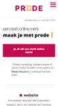 Mobile Screenshot of prode.nl