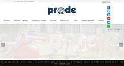 Desktop Screenshot of prode.es